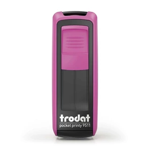 Bélyegző Trodat 9511 Pocket Printy pink 38x14mm