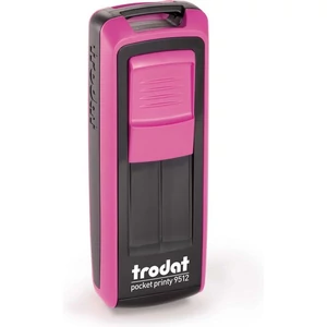 Bélyegző Trodat 9512 Pocket Printy 9512 pink 47x18mm