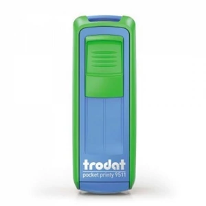 Bélyegző zseb Pocket Printy 9511 kék-zöld