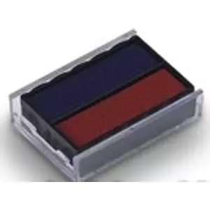 Bélyegzőpárna Trodat 6/4850/2 Printy line cserepárna piros/kék 4850-bélyegzőhöz