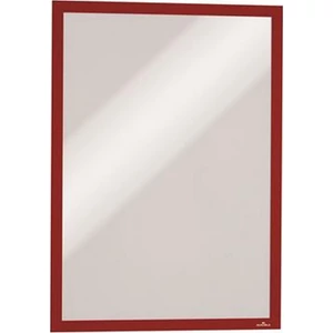 Bemutató keret A3 mágneses, DURABLE, piros