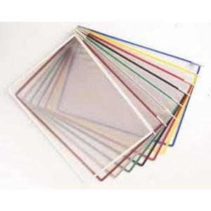 Bemutatótábla A4 Tarifold sárga 10db/dob