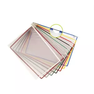 Bemutatótábla A4 Tarifold vegyes színekben álló, felül nyitott 10db/doboz