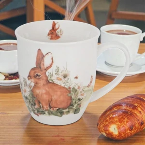 Bögre 400 ml World of Animals HARE Díszdobozban