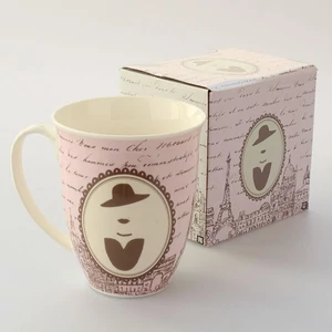 Bögre dobozban kalapos Casa de Engel Porcelán
