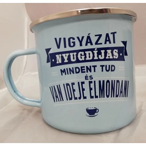 Bögre nyugdíjas Névre szóló bögre