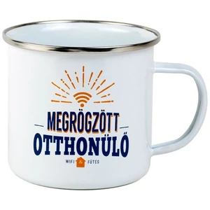 Bögre otthon ülő Névre szóló bögre