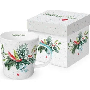 Bögre porcelán 0,35l dobozban, Christmas Time