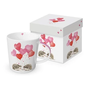 Bögre Porcelán 3,5dl Hedgehogs in Love dobozban