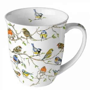 Bögre porcelán Ambiante Butterfly Collection 4dl porcelánbögre