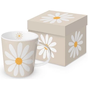 Bögre porcelán 0,4l dobozban, Happy Flower