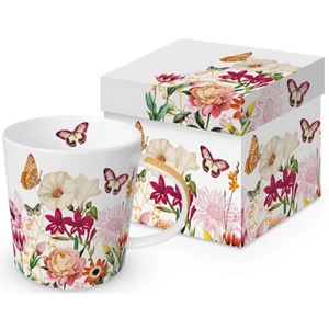 Bögre porcelán 0,4l dobozban, Illusion