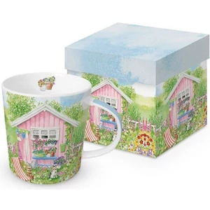 Bögre porcelán 0,4l dobozban, Maison Rose