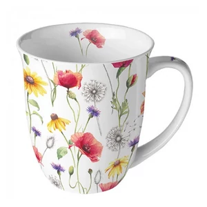 Bögre porcelán Ambiante Poppy Meadow 4dl porcelánbögre