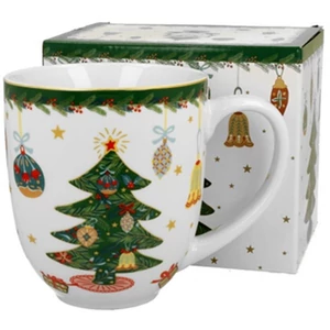 Bögre porcelán 1000ml dobozban, Around Christmas Tree