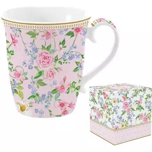 Bögre porcelán 275ml dobozban,Garden Joy