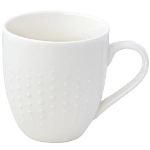 Bögre Porcelán 3,2dl Drops White dobozban