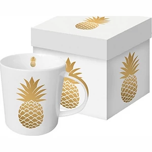 Bögre Porcelán 3,5dl Godl en Pineapple dobozban