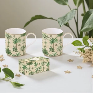 Bögre porcelán 3,5dl Oasis 2db-os dobozban