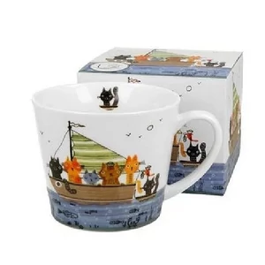 Bögre porcelán 610ml Cats crew