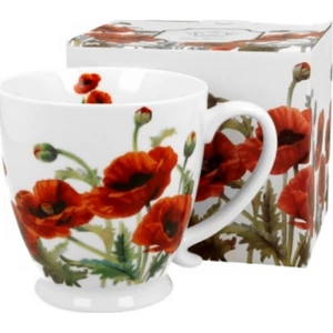 Bögre porcelán 400ml dobozban,Classic Poppies