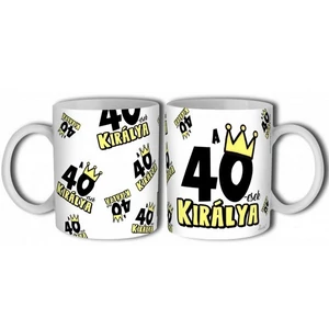 Bögre Porcelán  40. születésna férfiaknak