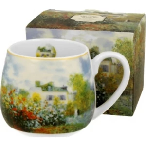 Bögre porcelán 430ml dobozban, Monet: Kert Argenteuilban