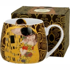 Bögre Porcelán 4,3dl Klimt:The Kiss dobozban