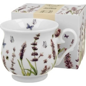 Bögre porcelán 500ml dobozban, Classic Lavender