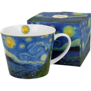 Bögre porcelán 600ml dobozban,Van Gogh: Csillagos éj