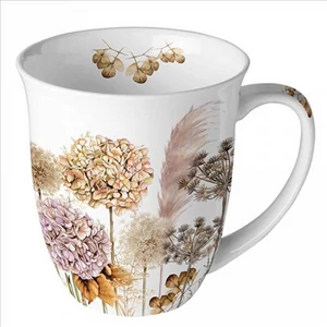 Bögre porcelán Ambiante Dried flowers 4dl porcelánbögre
