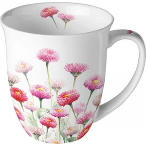 Bögre porcelán Ambiante Painted Bells 4dl porcelánbögre