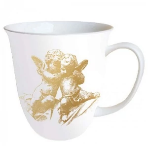 Bögre porcelán Ambiante Classic Angels Godl 4dl porcelánbögre