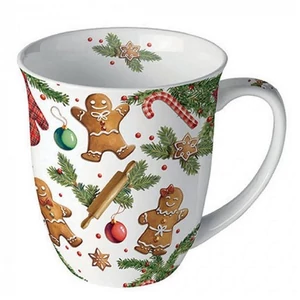 Bögre porcelán Ambiante Gingerbread cookies 4dl porcelánbögre