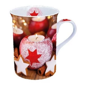 Bögre porcelán Ambiante Star On Candl e 2,5dl porcelánbögre