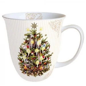 Bögre porcelán Ambiante X-mas Tree 4dl porcelánbögre