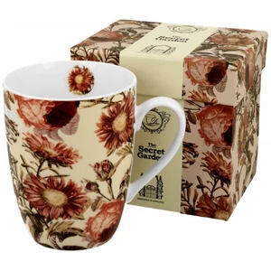 Bögre porcelán Peoney virágos