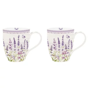 Bögre szett Porcelán 3,5dl Lavender Field 2db-os dobozban