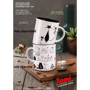 Bögre szett porcelán Tomi 330 ml