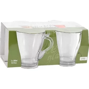 Bögreszett üveg 300ml 4db-os szett
