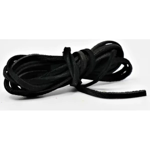 Bőrszál fekete 2 db/csomag, kb. 80 cm