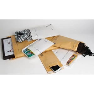 Boríték légpárnás W2/B12 barna 140x225 mm külméret, 120x215 mm belméret 200db/doboz