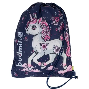 Budmil tornazsák 25' S.Kék-Pink Mintás,32x44cm 10150033/S7