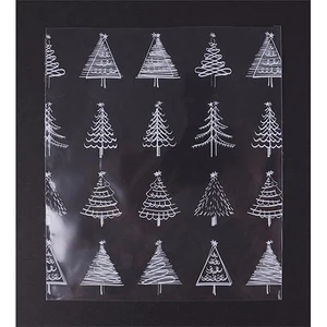 Celofán tasak BOPP 100x150mm karácsonyi mintás