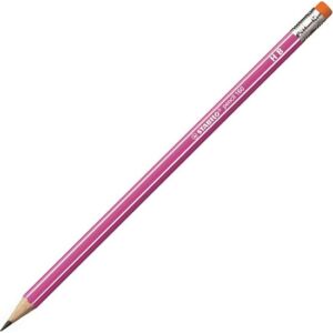 Ceruza HB Stabilo Pencil 160 hatszögletű rózsaszín - radíros Stabilo grafitceruza 2160/01-HB