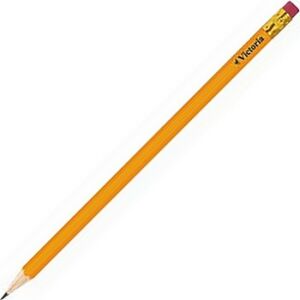 Ceruza HB Victoria 100 C radírral sárga test grafitceruza gyűjtó:12db/csom