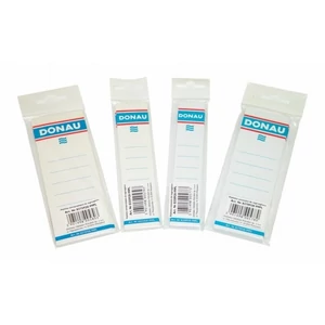 Cserecímke 50mm Donau iratrendezőhöz, öntapadós 33x153mm feh. Iratrendezés DONAU 8355920-09PL