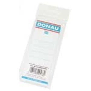 Cserecímke 75mm Donau iratrendezőhöz, kétoldalas 28x153mm feh. Iratrendezés DONAU 8370920-09PL