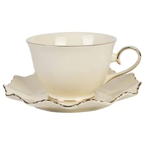 Csésze+alj Porcelán 250ml, 2 személyes,dobozban