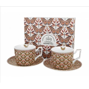Csésze+alj Porcelán 2,5dl Papilio 2db-os dobozban